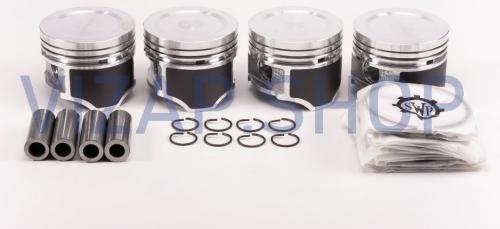 GP.10050059 - Поршень 100,0 мм (4шт.) к-т с ПК УМЗ-4213,4216, Евро-3 "G-PART" (Широкие кольца) ДМ.4216.1004013