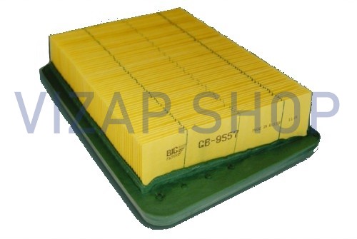 .GB-9557 - Фильтр воздушный (элемент) (дв.Крайслер Chrysler 2,4 DOHC) GB-9557 (ан.NF-5002m) "БИГ-ТРЕЙД"