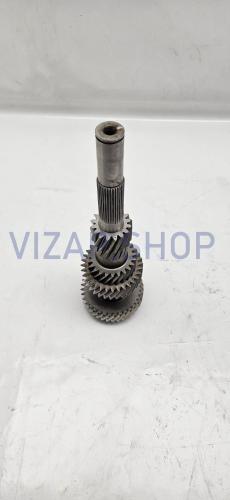 А21R22-1701048-10 - Вал промежуточный КПП ГАЗель Next (330Нм) (36 зуб.) "Оригинал" н/о от Интернет-Магазина vizap.shop