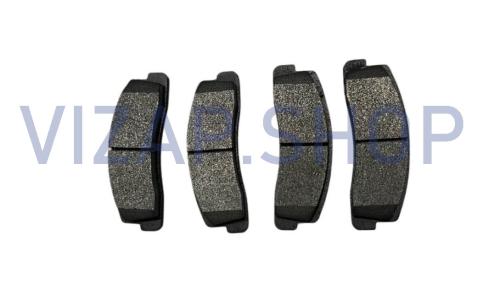 GP2123-3501800 - Колодки тормозные передние ВАЗ 2123 Шеви Нива (к-т 4шт.) "G-PART" от Интернет-Магазина vizap.shop