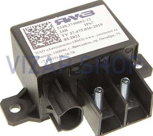 5340.3740062 - Реле подогревателя воздуха дв.ЯМЗ-534/536 V23132-B2002-A200/B200 (ан.650.3740062) от Интернет-Магазина vizap.shop