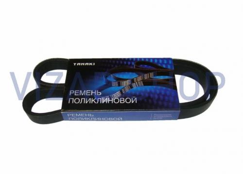TKU-1308020-73 - Ремень поликлиновый 6РК1054 привода вентилятора УАЗ дв.ЗМЗ-4091 "TANAKI"