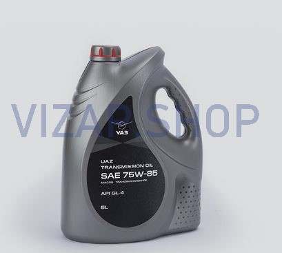 000000473402201 - Масло трансмиссионное UAZ SAE 75W85 API GL-4; нк.5л.