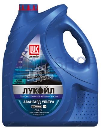 1553213 - Масло моторное Лукойл Авангард Ультра 10W40 (CI-4/SL); 5л