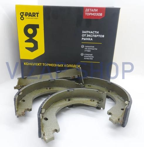 GP.11530001 - Колодка стояночного тормоза ГАЗель Next (4.6 т.) (к-т 4шт.) "G-PART" (ан.С41R92.3507170) от Интернет-Магазина vizap.shop