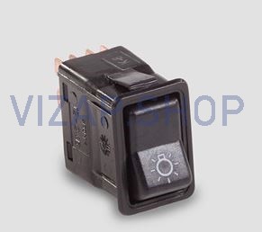 316000371003000 - Выключатель наружного освещения УАЗ (3160-00-3710030-00, 581.3710)