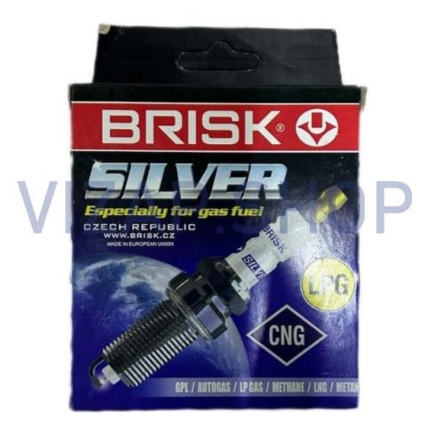 .DR17YC A - Свеча зажигания дв.ЗМЗ-405,409 Евро-3,4,5 (Ключ16, DR17YS) "BRISK SILVER" (к-т 4шт.)(LPG газ-бензин) от Интернет-Магазина vizap.shop