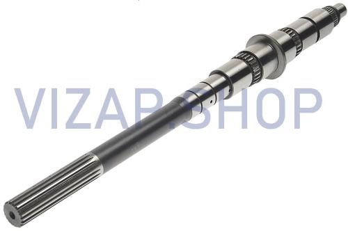 AV33027-1701105 - Вал вторичный КПП ГАЗель,Волга 5-ст. "АВТОРГ" голый (ан.GP.10780010) от Интернет-Магазина vizap.shop