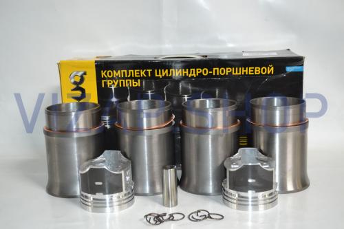 GP.10050076 - Поршневая группа 92.0 мм (4шт.) с ПК дв.ЗМЗ-523 ПАЗ "G-PART" (ДМ.523.1000113)