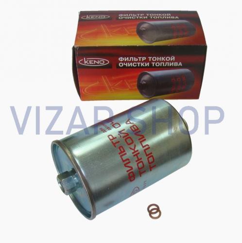 KNU-1117010-71 - Фильтр топливный (дв.405,406,409) (под штуцер) УАЗ,ГАЗ 'KENO' (ан.315195-1117010)
