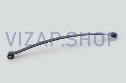 396200290201500 - Лист №1 рессоры УАЗ 2206,3962 передней "УАЗ ОРИГИНАЛ" (малолистовая, с шарнирами)