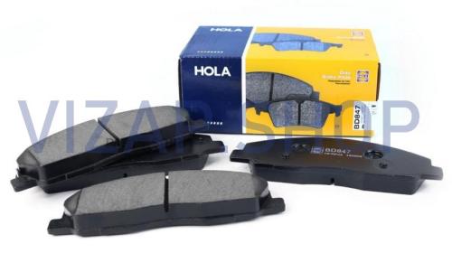 BD847 - Колодки тормозные задние ГАЗель Next (4.6 т.) (к-т 4шт.) дисковые "HOLA" (ан.C41R92.3502171) от Интернет-Магазина vizap.shop