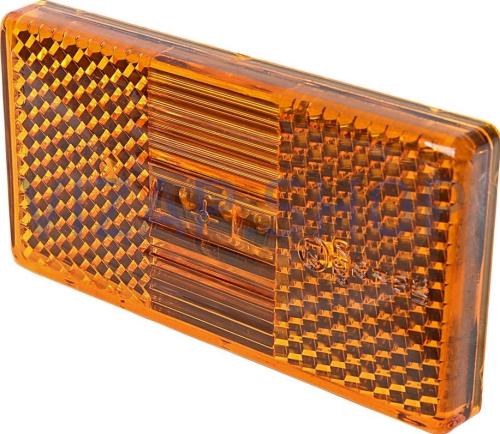 .50.3731-08 - Фонарь габаритный ГАЗель Next боковой (оранжевый 12/24V овальный АМР разъем) светодиод от Интернет-Магазина vizap.shop