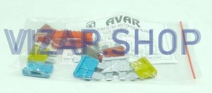 .Ф54.160.201 - Предохранитель штыревой (к-т 8шт. 5А-25А) ГАЗель,Волга (ан.469.182000) от Интернет-Магазина vizap.shop