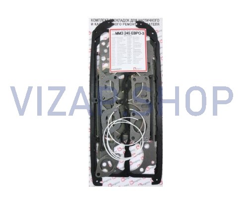KVP-245.7-3906022-02 - Комплект прокладок двигателя ММЗ Д-245.7 Евро-3 (большой) "КВАДРАТИС" Стандарт от Интернет-Магазина vizap.shop