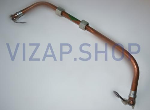 2705-3408142 - Трубка ГУР нагнетательная ГАЗель дв.Cummins ISF 2.8 (медь) D=12 L=510мм Г=М18 22/Г=М18 К22 от Интернет-Магазина vizap.shop