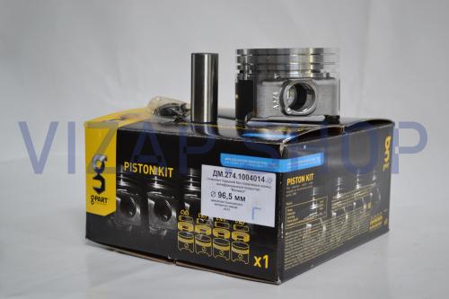 ДМ.274.1004014 - Поршень 96,5 мм (4шт.) к-т без ПК УМЗ-А274 Evотесн Евро-4 "G-PART" (GP.10050007)