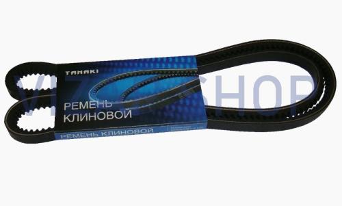 TKG-1308020-83 - Ремень клиновой 13х1500 привода вентилятора дв.ЗМЗ-5234 ПАЗ,ЛИАЗ-529260 "TANAKI"