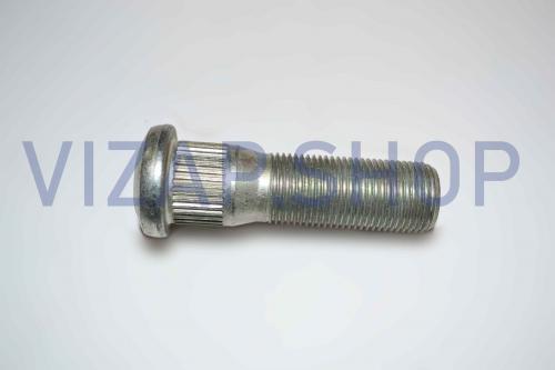 3302-3104018 - Болт ступицы заднего колеса ГАЗель (шпилька) М18х1.5х65 "Оригинал" от Интернет-Магазина vizap.shop