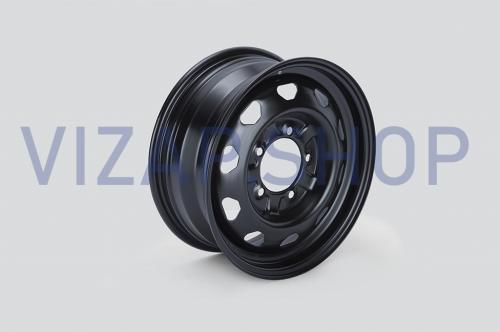316220310101507 - Диск колесный УАЗ штампованный R16 6,5Jх16Н2 (5X139,7 ET40) "ОРИГИНАЛ" Чёрный (ан.316220310101506)