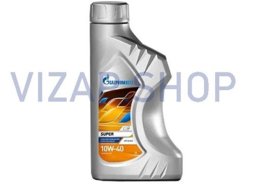 10W40 1Л Gazpromneft ст - Масло моторное Gazpromneft Super 10W40 (SG/CD) 1л.