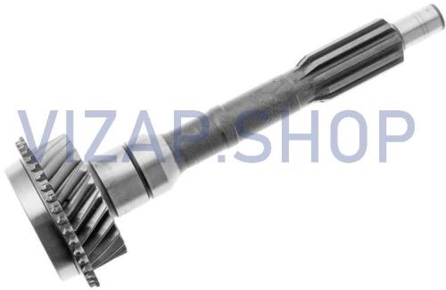 GP.10780002 - Вал первичный КПП ГАЗель (Z=26) "G-PART" голый (дизель) L=310мм (АМ.2705-1701022) от Интернет-Магазина vizap.shop