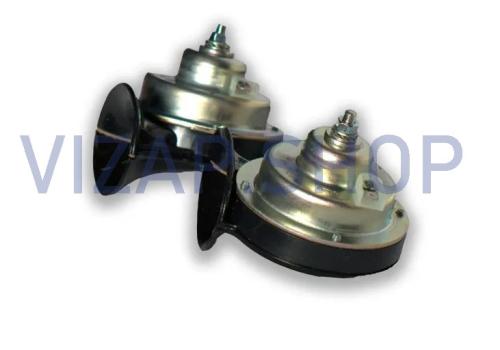 .22.3721/221.3721-02 - Сигнал звуковой ГАЗ к-т (к-т 2 шт.) "Оригинал" (22.3721/221.3721-02) мал. 12В от Интернет-Магазина vizap.shop