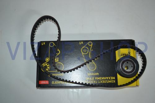 PR.2108-1006040 - Комплект ГРМ ВАЗ 2108-2115 дв.8кл. (111 зубьев) (ремень+ ролик) "G-PART" "Автомастер" от Интернет-Магазина vizap.shop