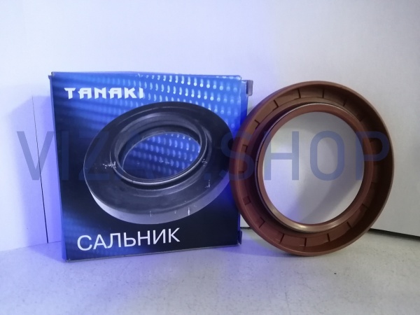 TKG-1005034-50 - Сальник коленвала передний УМЗ-4216,А274,ЗМЗ-402,511 (55х80х10) "TANAKI" с пружиной от Интернет-Магазина vizap.shop