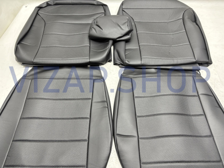 316300473500200 - Комплект авточехлов УАЗ Патриот "ОРИГИНАЛ" (экокожа черный)