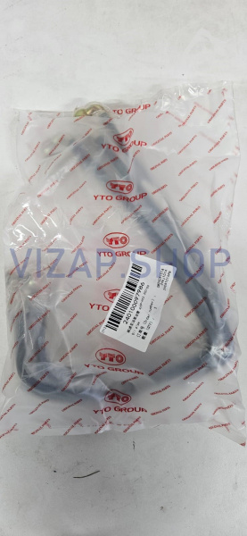 240100097986 - Трубка топливная YTO NLX1024 подача от фильтра (4V5P-H63.350100)