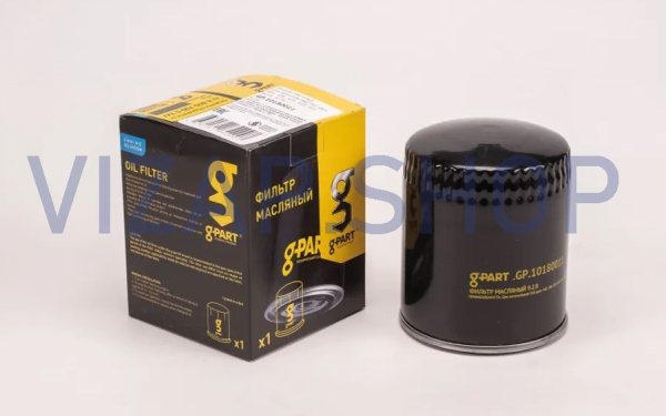 GP.10180011 - Фильтр масляный дв.ЗМЗ-405,406,409,514,УМЗ-4216 "G-PART" (9.2.8,ан.3302-1012005-20,.NF-1004-02) от Интернет-Магазина vizap.shop