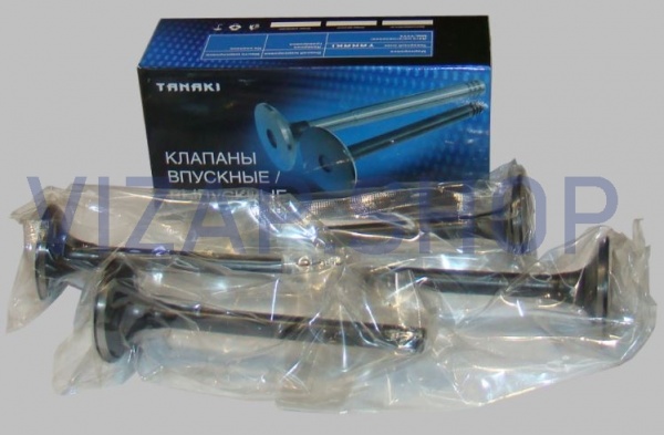 TKG-1007015-60 - Клапан выпускной (к-т 4 шт.) дв.ЗМЗ-402.10,УМЗ-417,420,421.274 "TANAKI" (4021.3906597-200) от Интернет-Магазина vizap.shop