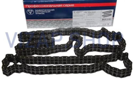 040600100011801 - Цепь привода ГРМ дв.ЗМЗ-406 Евро-2 (70/90 звеньев) 2-х рядная комплект от Интернет-Магазина vizap.shop
