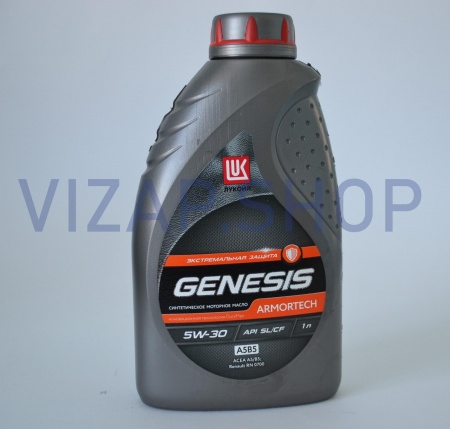 1539458 - Масло моторное Лукойл Л GENESIS ARMORTECH A5B5 5W30 (SL/CF); нк.1л.