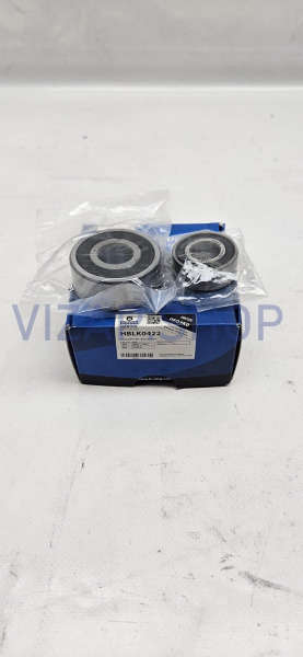HBLK0422 - Подшипник 180603 (62303-2RS) +180502 (62202 2RS) генератора (к-т 2шт.) "B-RING HÄRDIG"