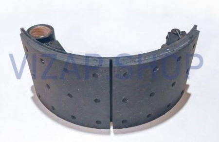 231-3501092-10Fr - Колодка тормозная ПАЗ Вектор NEXT,4230,4234 задняя (1шт) с роликом (160 мм.) от Интернет-Магазина vizap.shop