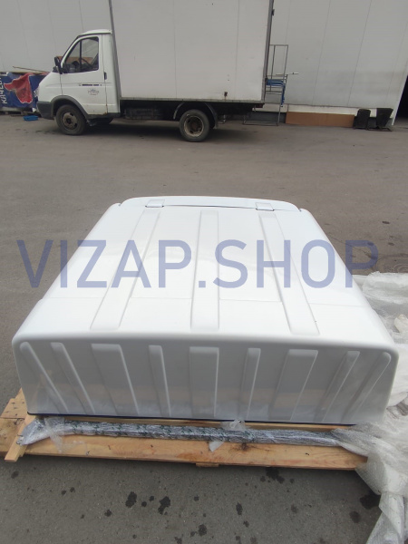 236300570121230BCE - Крыша грузовой платформы УАЗ Пикап (Кунг окрашенный с 2019 г.в.) Белый