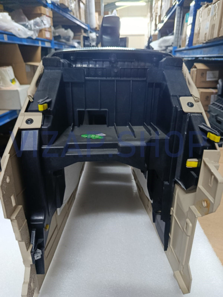1EA164420A98-42 - Тоннель с бардачком в сборе с переключателем АКПП, воздуховоды FAW Bestune T77