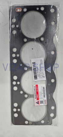 240100319537 - Прокладка головки блока YTO EMF554X (4D35T-01004)