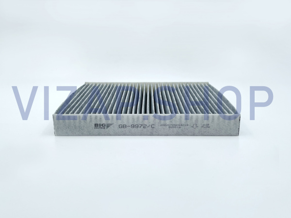 GB-9972/C - Фильтр салонный ГАЗель Next, ГАЗон Next "BIG FILTER" угольный (ан.А21R23.8119200,.CN1131K) от Интернет-Магазина vizap.shop