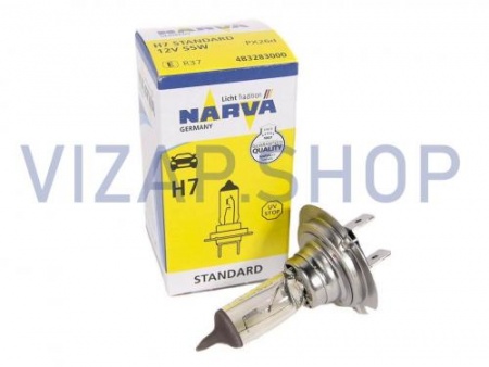 48328 Standart C1 - Автолампа H7 12V 55W АКГ NARVA Standart С1 48328