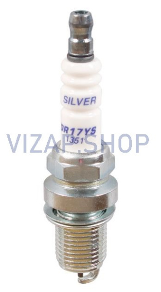 .DR17YC A - Свеча зажигания дв.ЗМЗ-405,409 Евро-3,4,5 (Ключ16, DR17YS) "BRISK SILVER" (к-т 4шт.)(LPG газ-бензин) от Интернет-Магазина vizap.shop